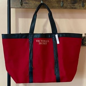 Victoria’s Secret Red & Black Tote Purse